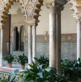 Planten binnen Alcazar Sevilla